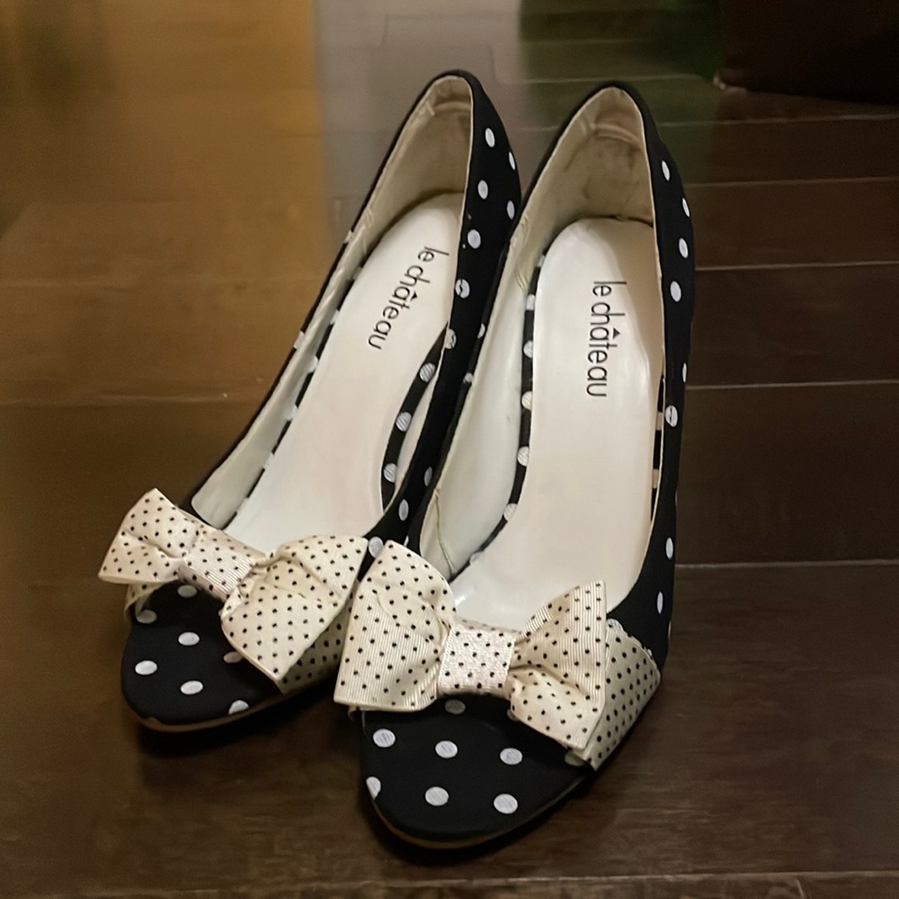 Polka Dot heels
